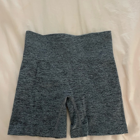 Colsie Dark Gray Women's Bike Shorts - Picture 1 of 2